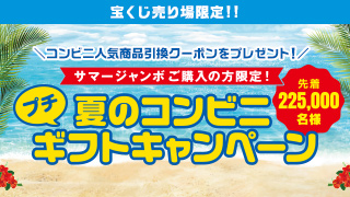 夏のコンビニプチギフトキャンペーン