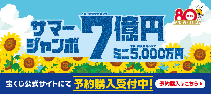 サマージャンボ宝くじの画像