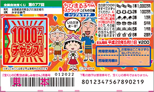 今月発売の3つの「ちびまる子ちゃんスクラッチ｣