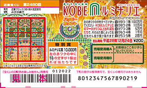 ｢KOBE ルミナリエ  ハッピーカウント｣(近畿宝くじ)