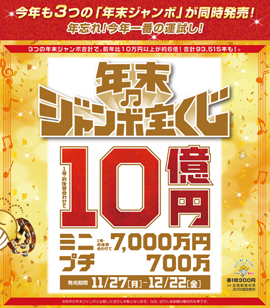 ジャンボ 金額 年末 当選 年末ジャンボ当選者が告白、必ず「バラ」で買う理由とは？