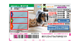 わんにゃんスクラッチ ミニチュア・ダックスフンド＆ねこ・ミックス2 トリプルマッチの画像