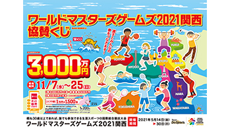 近畿ブロック限定「ワールドマスターズゲームズ2021関西協賛くじ」