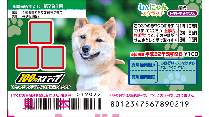 「わんにゃんスクラッチ」は、みんなだいすき柴犬とサイベリアン！！