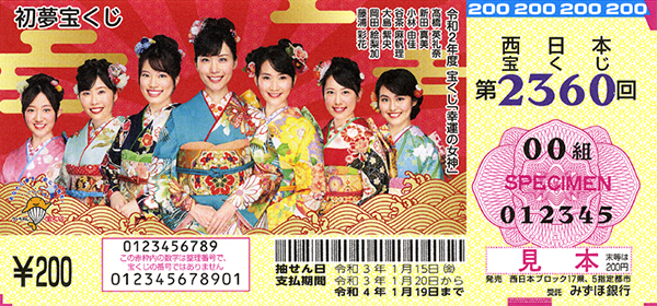 2020 新春 宝くじ