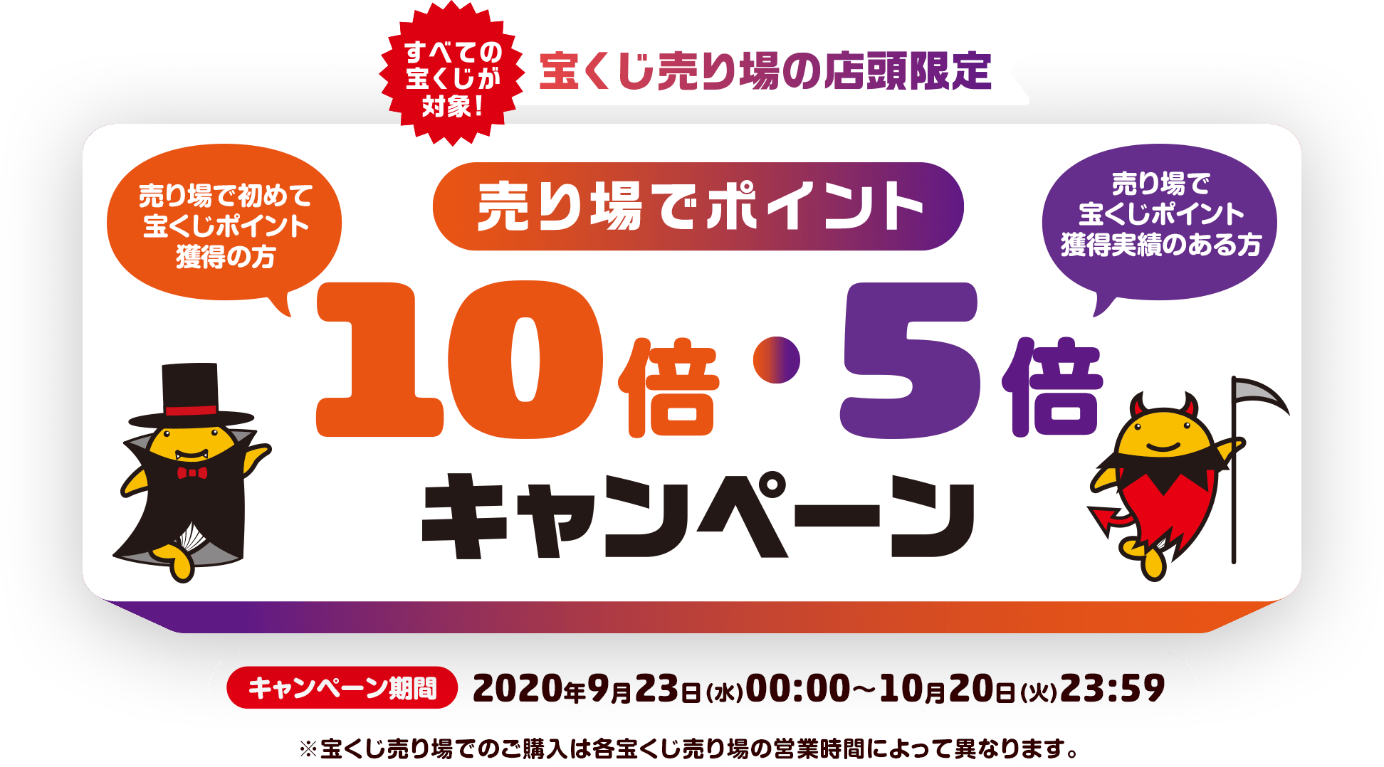 宝くじ 売り場 営業 中