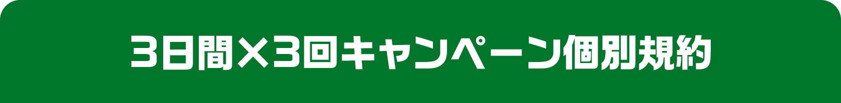 3日間×3回キャンペーン個別規約