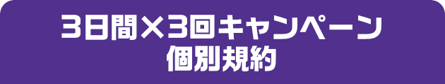 3日間×3回キャンペーン個別規約