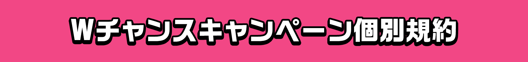 Wチャンスキャンペーン個別規約