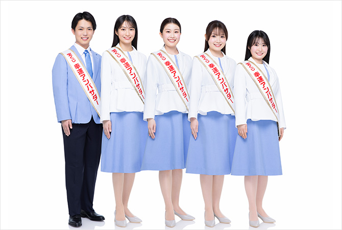 宝くじ幸運アンバサダーとしてデビュー!!